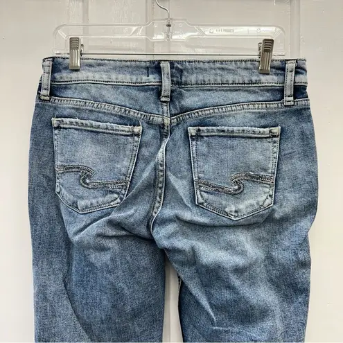 Silver Jeans Silver Suki denim jean capri capris women's 26 x 22.5