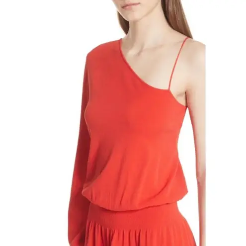 ALC Frank A.L.C Shara One Shoulder Midi Dress