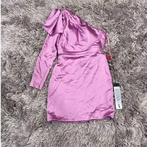 Mac Duggal 26500 Orchid One Sleeve Short Dress 0