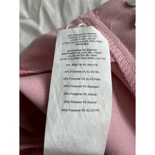 Missguided Pink Dress Pants High Waist Career Casual Trousers US 6