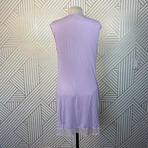 La Perla Malizia Lavender Cowl Neck Jersey Dress