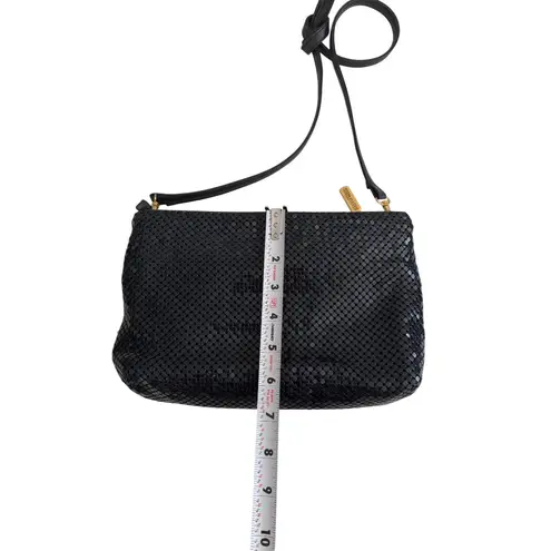 Whiting & Davis  Vintage Navy Blue Mesh Cocktail Bag