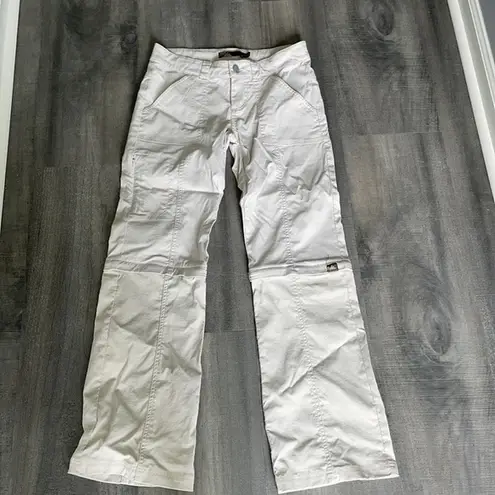 prAna  Khaki Utility Safari Zipoff Pants size 2 - Image 1
