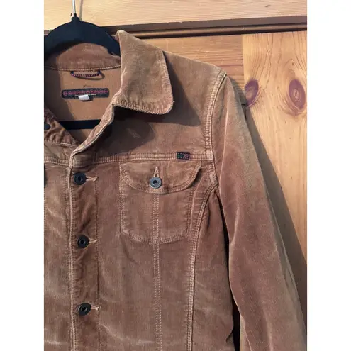 AG Adriano Goldschmied  Corduroy Jacket Womens Medium Brown The Iris