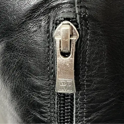 Pour La Victoire Black Kiko Mid Calf Boot