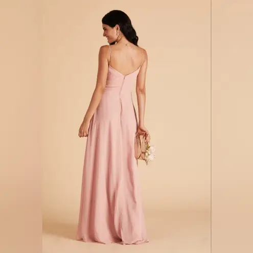 Birdy Grey NWT DEVIN CONVERTIBLE DRESSCHIFFON DUSTY ROSE Size Small