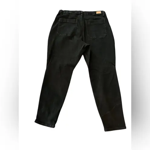 Judy Blue Women's High Rise Wide Leg Jean joggers Black Size 18 Casual