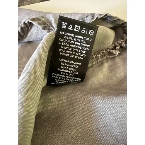 Molly and Isadora One Size/Fits Most Grey Flannel Top Gray Size XL