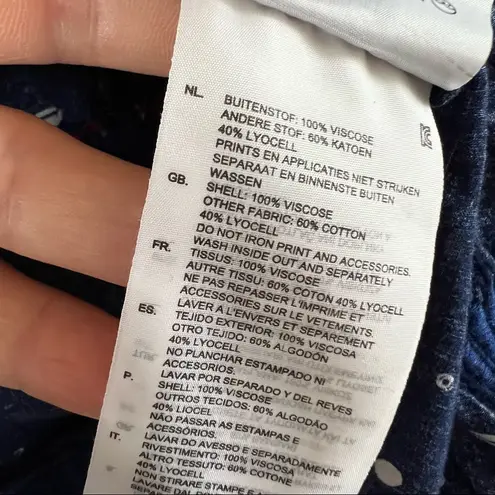 G-star Raw Correct Line Dot Bomber Women's Jacket Ballpen Blue Large