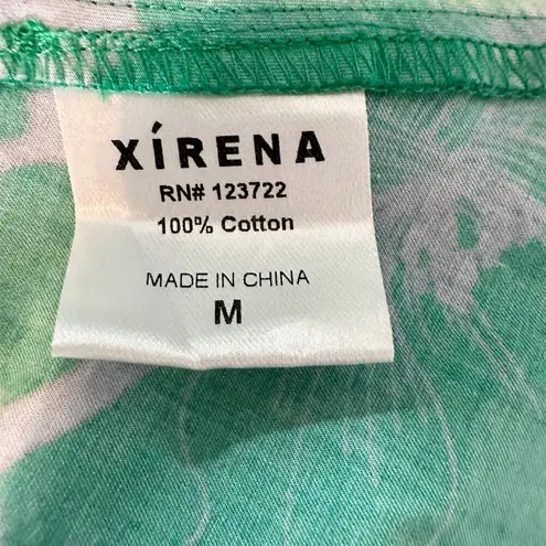 XIRENA Ava Floral Cotton Sundress Ibiza Casual Resort Wear Medium