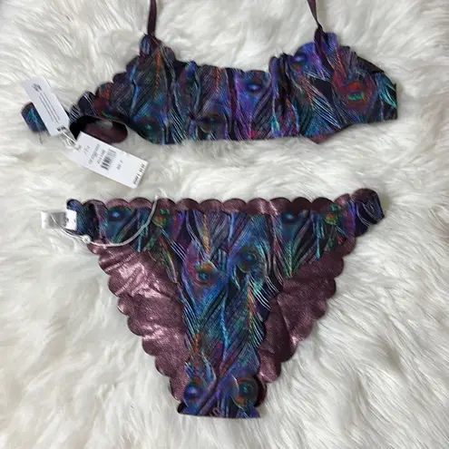 PilyQ New. plume reversible bikini set. Retails $169. S-top & L-bottom