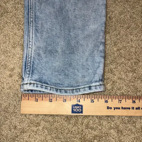 ALLSAINTS Imogen High-Rise slim straight Jeans Light Wash Distressed Size 27