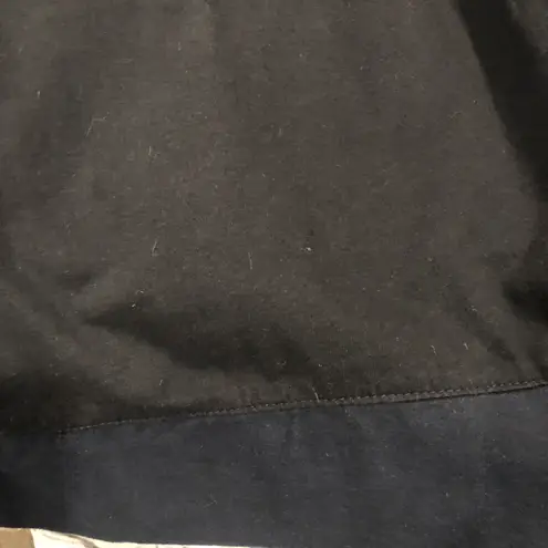 Country Wear Casuals Paris Button Front Linen Blend Long Sleeve Shirt Petite M Black Size M petite