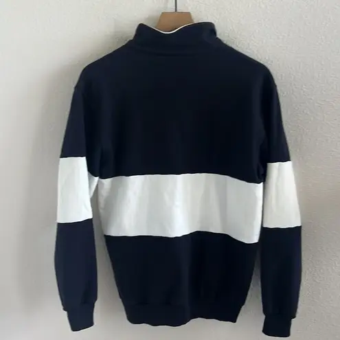 Brandy Melville John Galt Preppy Sailor Stripe Crew Pullover Sweatshirt