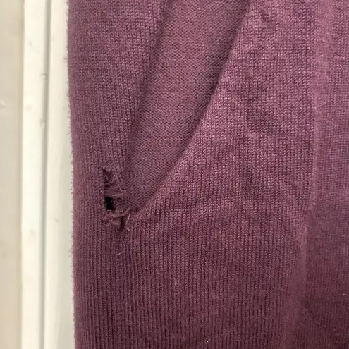 Cyrus Sleeveless Hooded Tunic Length Knit Cardigan