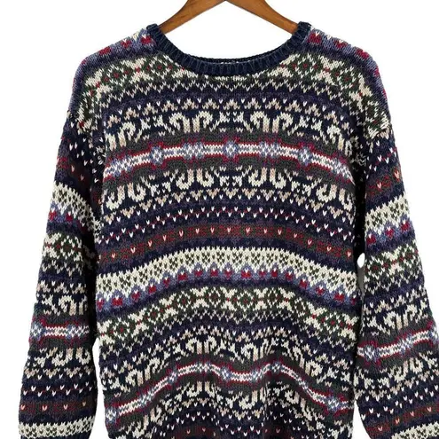 American Eagle Vintage  Outfitters Fair Isle Print Sweater