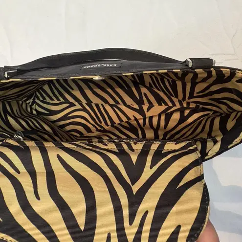 Vintage 90s Y2K Kate Spade Black Silk Original Classic Shoulder Bag Purse