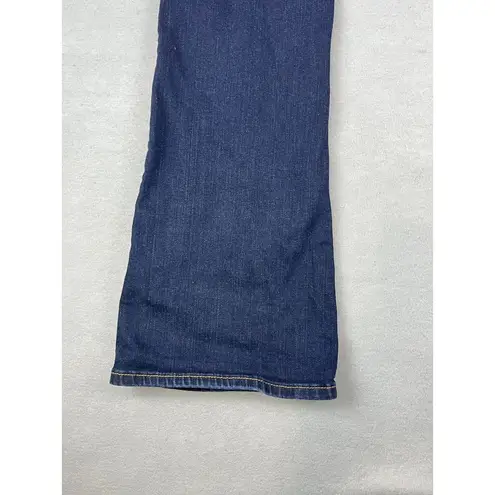 Gap  Jeans Womens 30p Blue 1969 Perfect Boot‎ Preppy Stretch Dark Wash