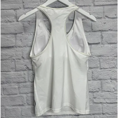 Volcom  Simply Core Racerback Tankini Top Size XL White Swim UPF 50 Surf