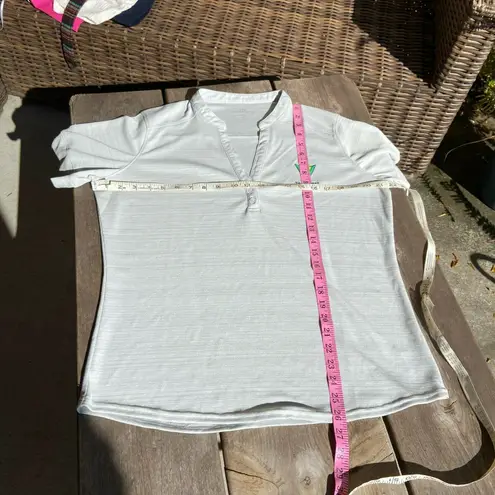 Vansport Womens Polo Shirt Large XFL Football Tampa Bay Vipers Gray NEW