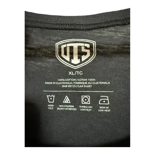 OTS Rival Washington Redskins Commanders Black Tee Shirt Women’s XL T