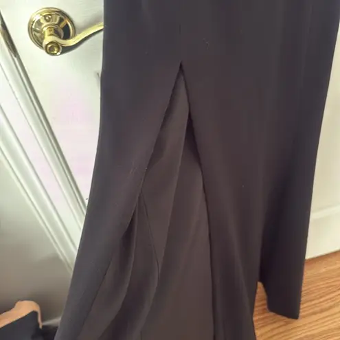 Dress the Population Black Strapless Evening Gown size medium