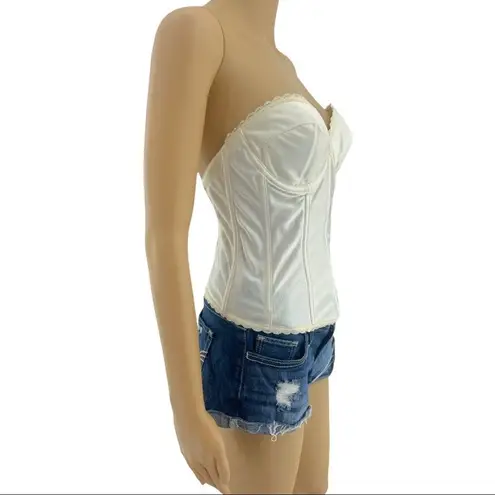 Empire Intimates (36B) American VINTAGE 70s Cream Ivory Corset DEADSTOCK C04 Size undefined