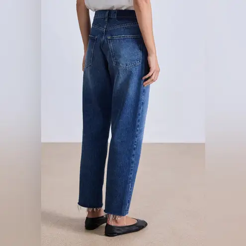 Apiece Apart Mensy Mid Rise Jean Vintage Blue Wash