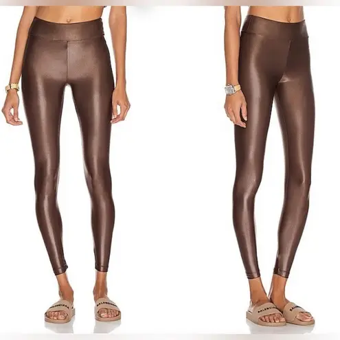 Koral Lustrous High Rise Infinity Legging in Cafe