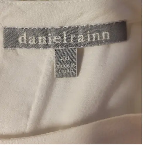 Daniel Rainn Quin Keyhole Crochet Lace Blouse Boho Beachy Coastal Plus Size XXL - Image 7