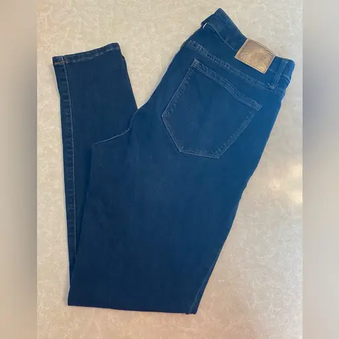 Anne Klein  Dark Blue Jeans Mid Rise Skinny Size 12