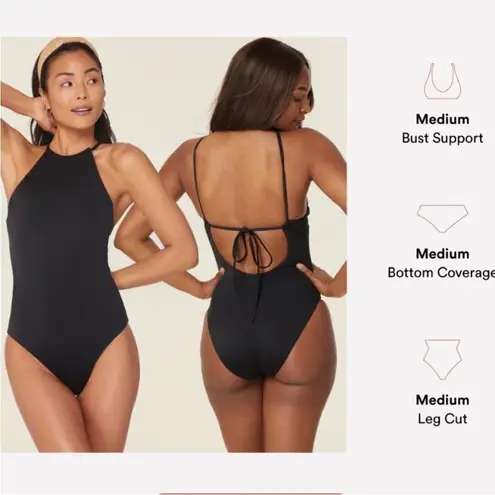 ANDIE NWOT Swim The Lanai One Piece Cosmic Sparkly Blue Size S