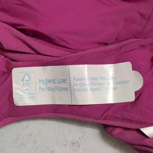 ANDIE The Ruched Side Bottom Orchid Bikini Swimwear Bathing Suit Size M New