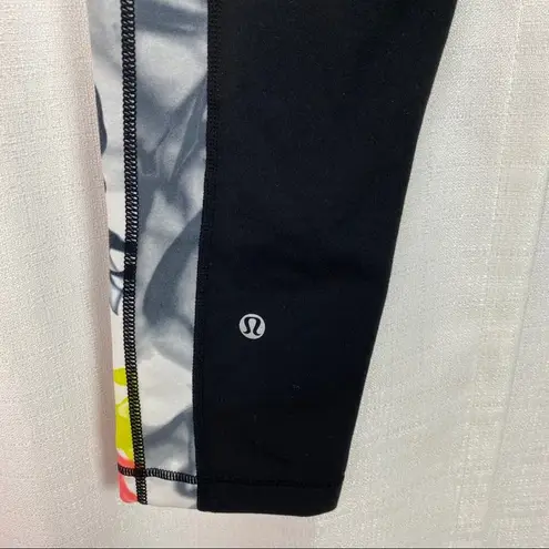 Lululemon  Stratus Wonder Under Crop Unicorn Tears Sz.4 - Image 7
