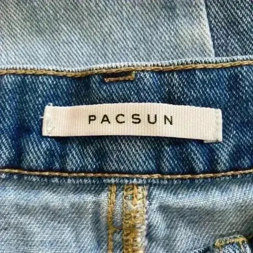 PacSun  high rise straight colorblock blue jeans in size 24