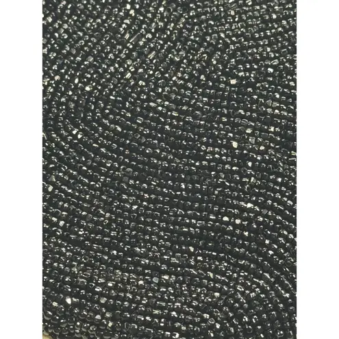 Vintage Walborg Beaded Evening Bag, Clutch Made in Belgium, Handbag Black