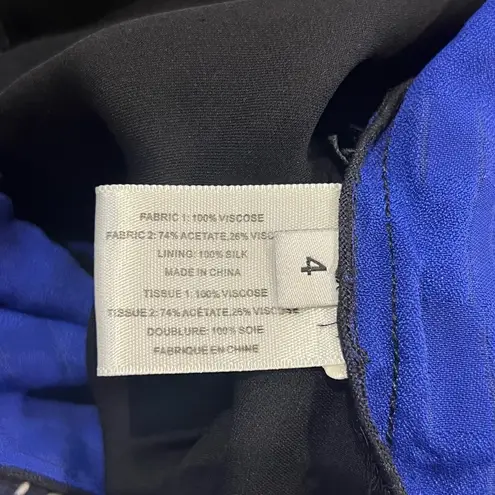 Proenza Schouler Checked Knot Top in Blue