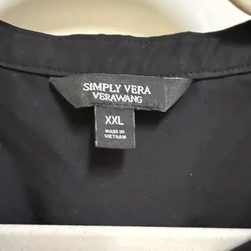 SIMPLY VERA WANG Floral Print Sleeveless V