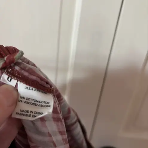 Ulla Johnson Margot Skirt Canyon Size 0 Tiered Brick Sea Green Midi Maxi Skirt