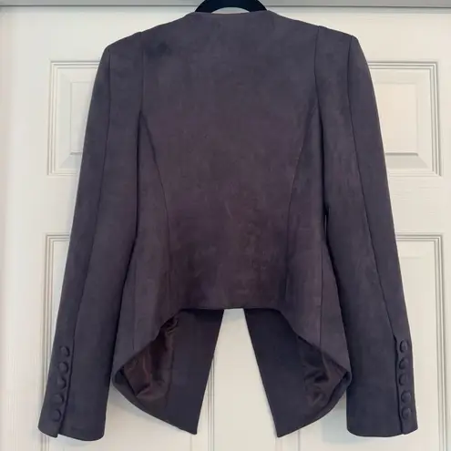 James Jeans V Blazer Petite Sueded Mink