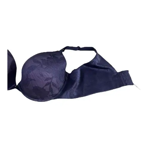 Cacique Lane Bryant Purple Boost Plunge Bra Plus Size 46DD Underwire Lingerie