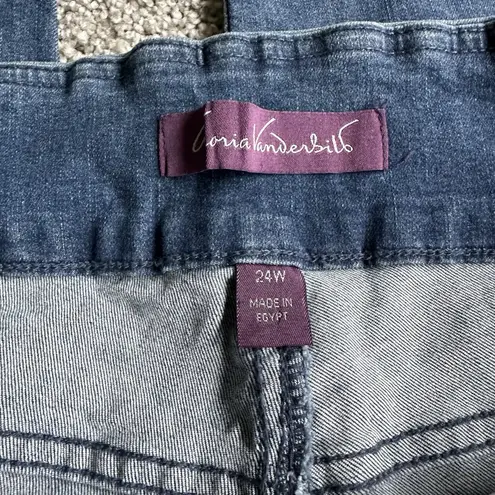 Gloria Vanderbilt NWT Amanda Pull-On Super Stretch Jeans 24w Average
