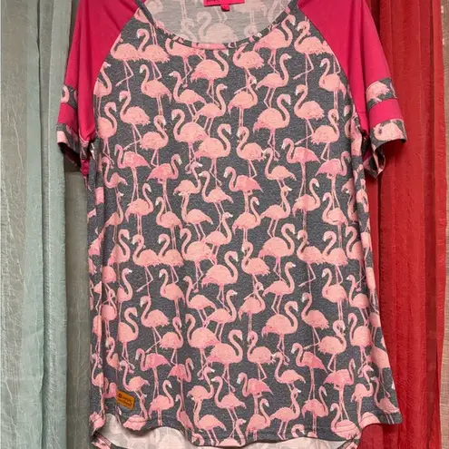 Simply Southern  Pink Flamingo Graphic T-Shirt