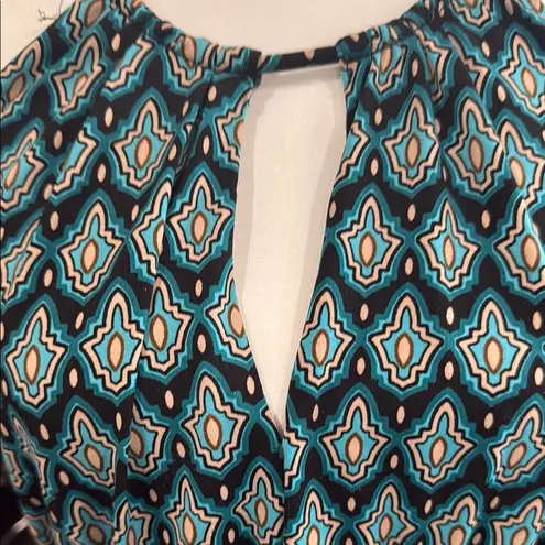 Maggy London Geometric Jumpsuit with Vibrant Patterns