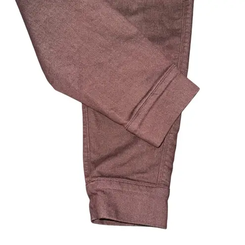 Mountain Hardwear Ayla Pants Size 8 Woodsmoke Brown Brushed Terry Jogger 1832171