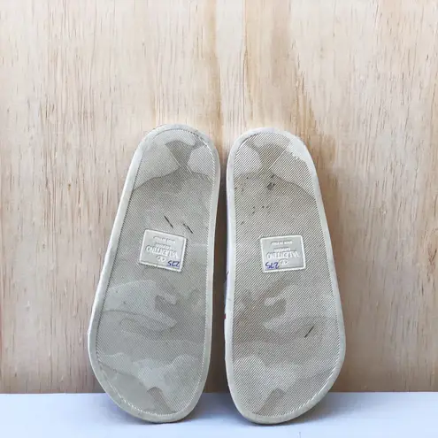 Valentino Garavani Valentino women’s Lipstick print off-white pool slide sandals size IT 37 US 7