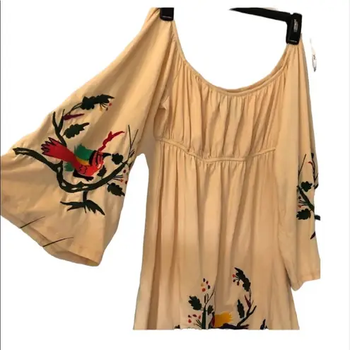 Vava by Joy Han YELLOW BELL SLEEVE DRESS