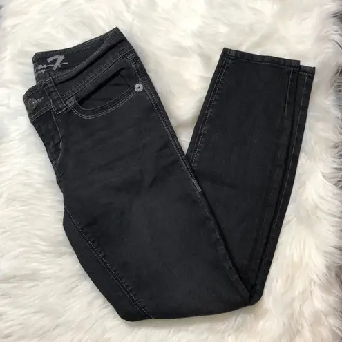 Seven7 Ankle Jeans Dark Gray or Faded Black 4