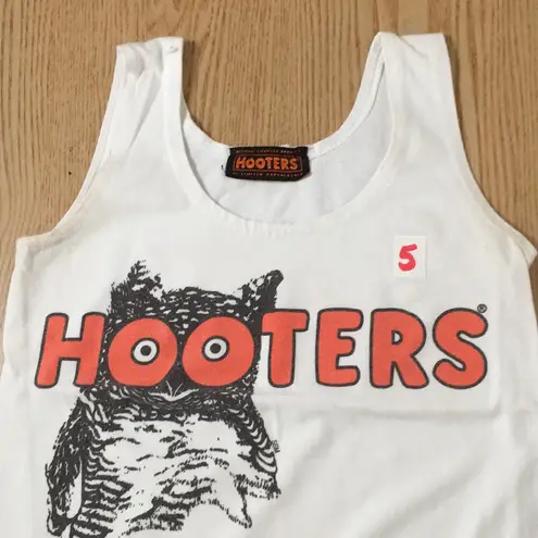 Hooters B62 #5 Girl Worn Uniform Tank From Jacksonville North Carolina Size Xs