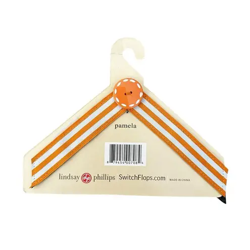 LOT of 4 L Switch Flops Lindsay Phillips Straps Size LARGE 9 10 11 NEW